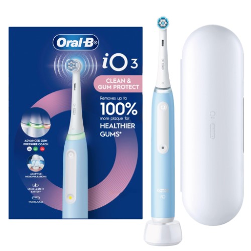 Electric Toothbrush - Oral B iO Series 3 (Ice Blue)