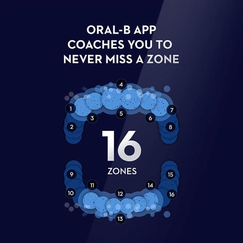 Oral-B iO Series 9 Electric Toothbrush in Black Onyx, featuring AI tracking, smart modes, and real-time coaching for optimal oral care.