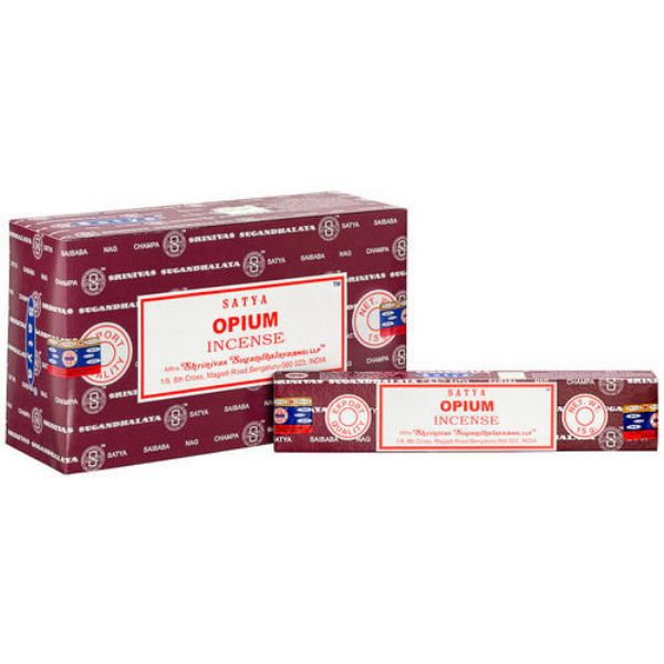 Incense - Satya Opium 15gm x 12 Packets