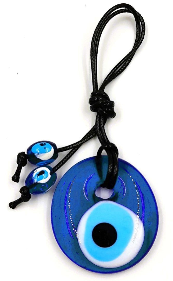 Wall Hanging - Turkish Glass Evil Eye 4cm (Set of 6)