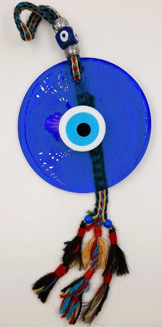 Wall Hanging - Turkish Glass Evil Eye (18cm)