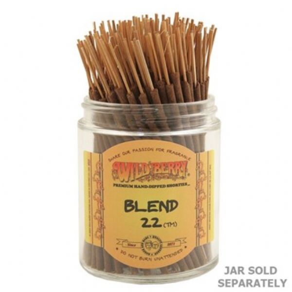 Wild Berry Blend 22 Shorties Incense - Bundle of 100