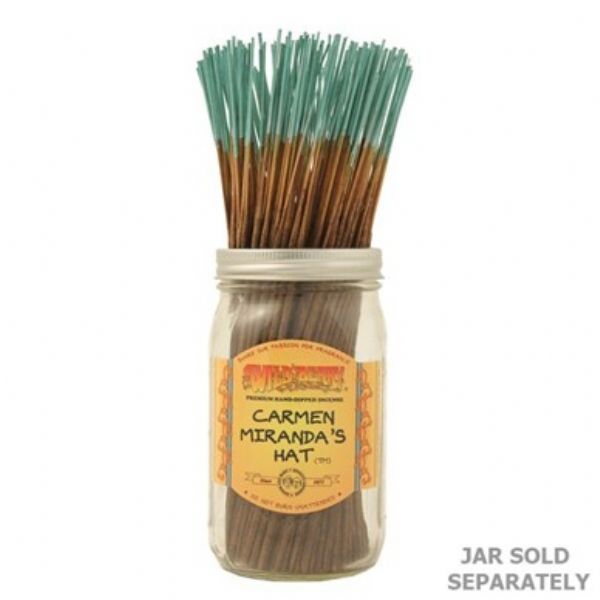 Wild Berry Carmen's Hat 11 inch Incense - Bundle of 100