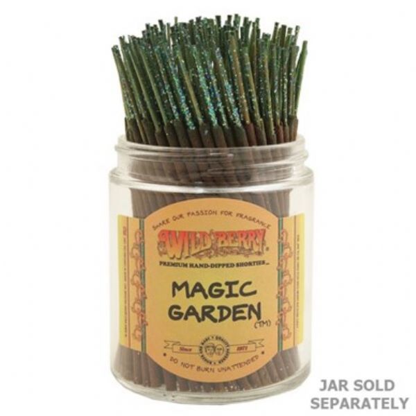 Wild Berry Magic Garden Shorties Incense - Bundle of 100