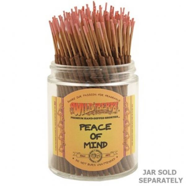 Wild Berry Peace of Mind Shorties Incense - Bundle of 100