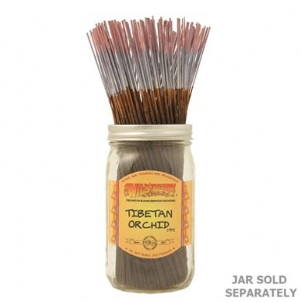 Wild Berry Tibetan Orchid 11 inch Incense - Bundle of 100