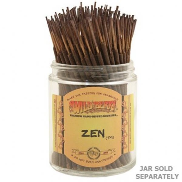 Wild Berry Zen Shorties Incense - Bundle of 100