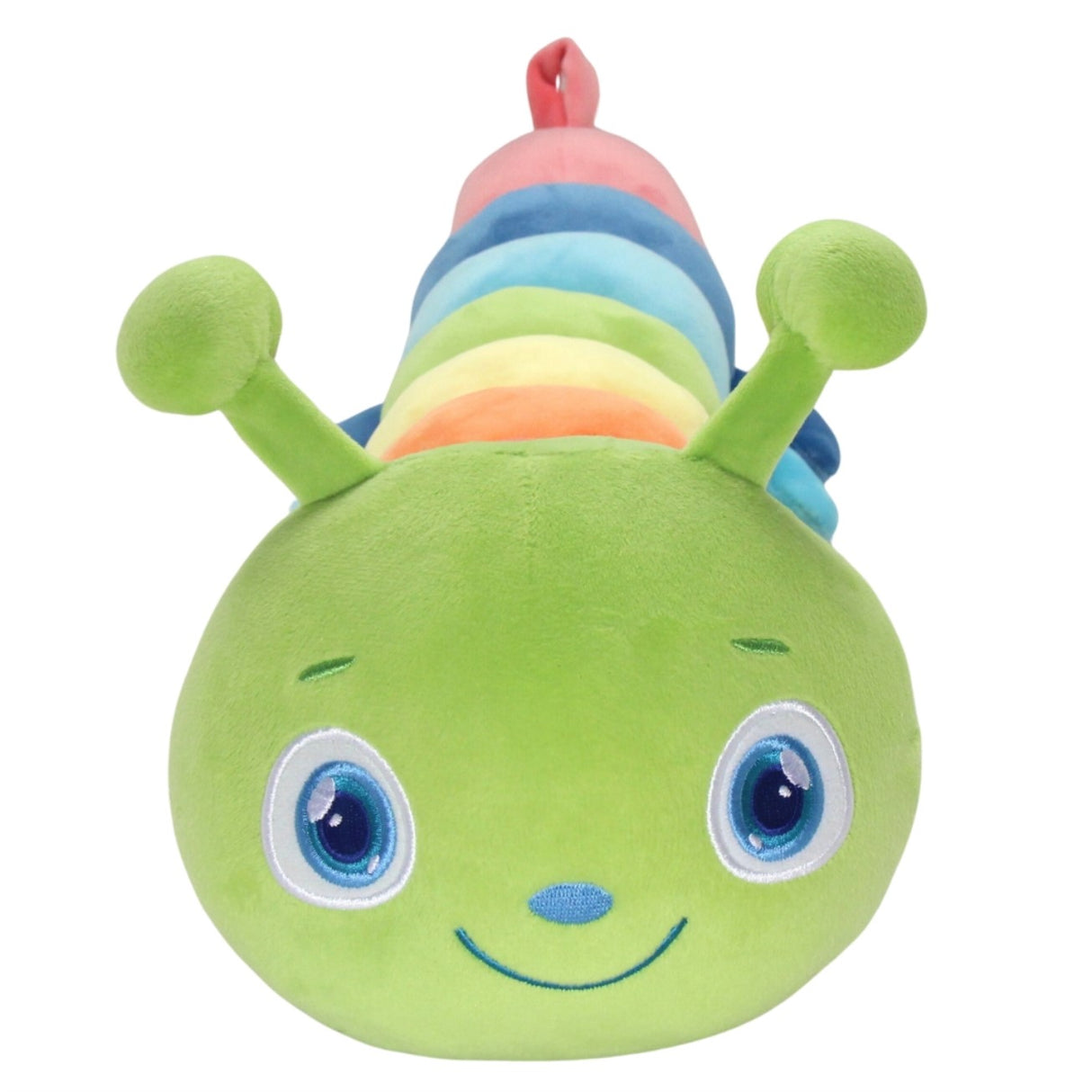 Soft Plush Toy - Nibbles Caterpillar. Multi Coloured Caterpillar.