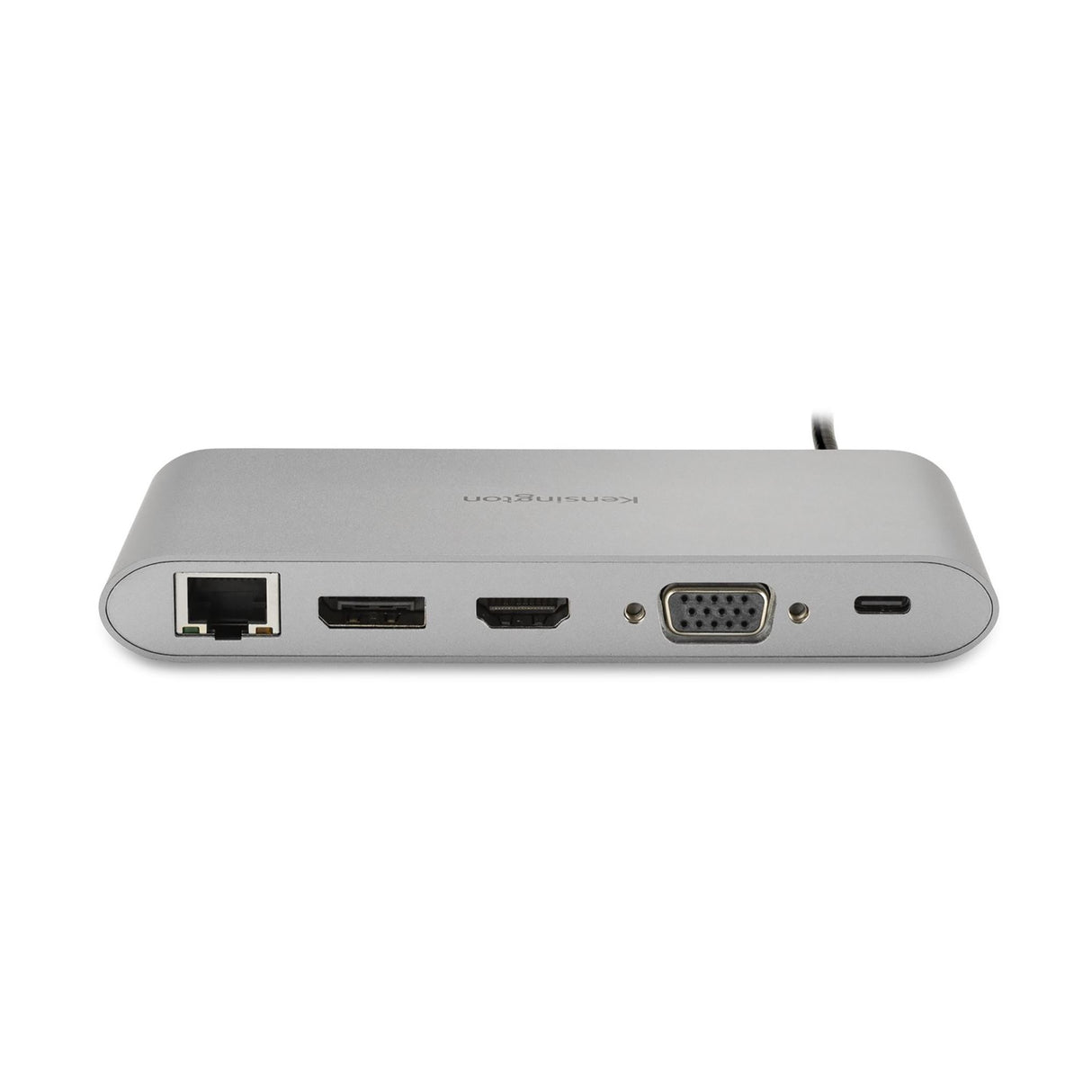 Kensington UH1440P USB-C Dual Video Dock for 1080p dual displays, 10 ports, sleek design, and 85W power pass-through.