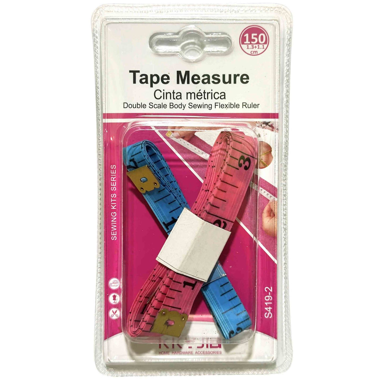 Measuring Tape 2pcs Pkt ( 6 Pack )