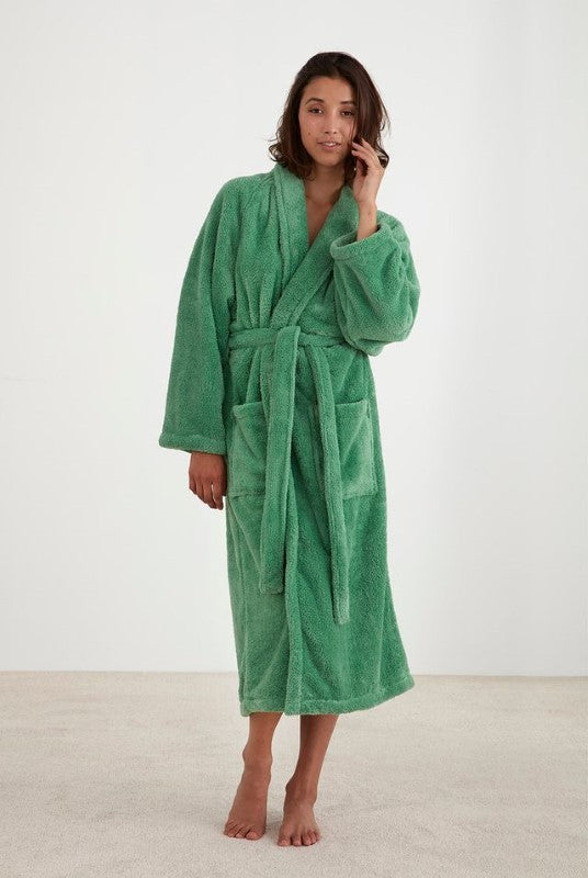 Bathrobe / Robe - MANOR Turf Green (S/M) - BAKSANA
