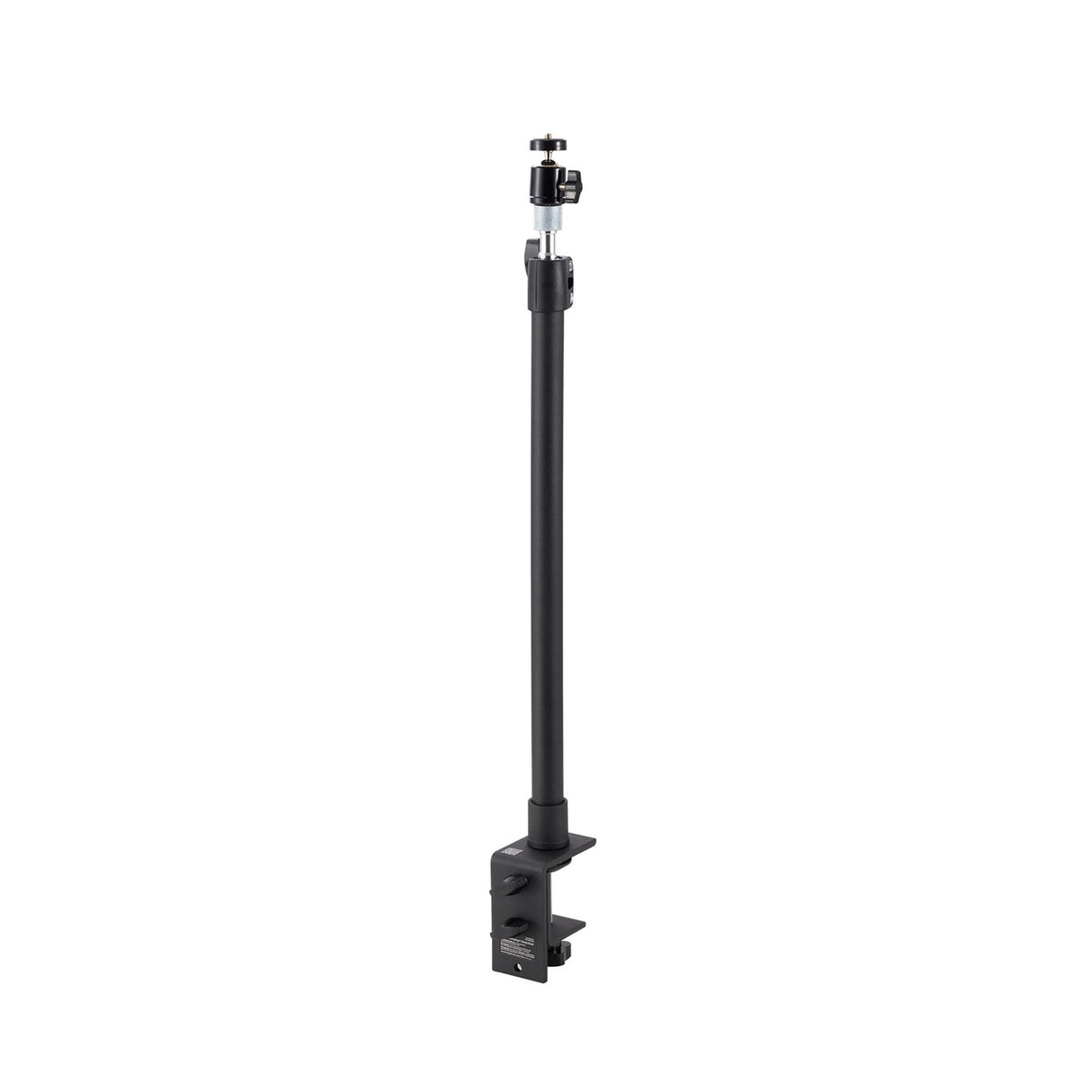 Kensington A1000 C-Clamp Desktop Stand for webcams, microphones, and lighting, extending 508mm to 762mm for optimal positioning.