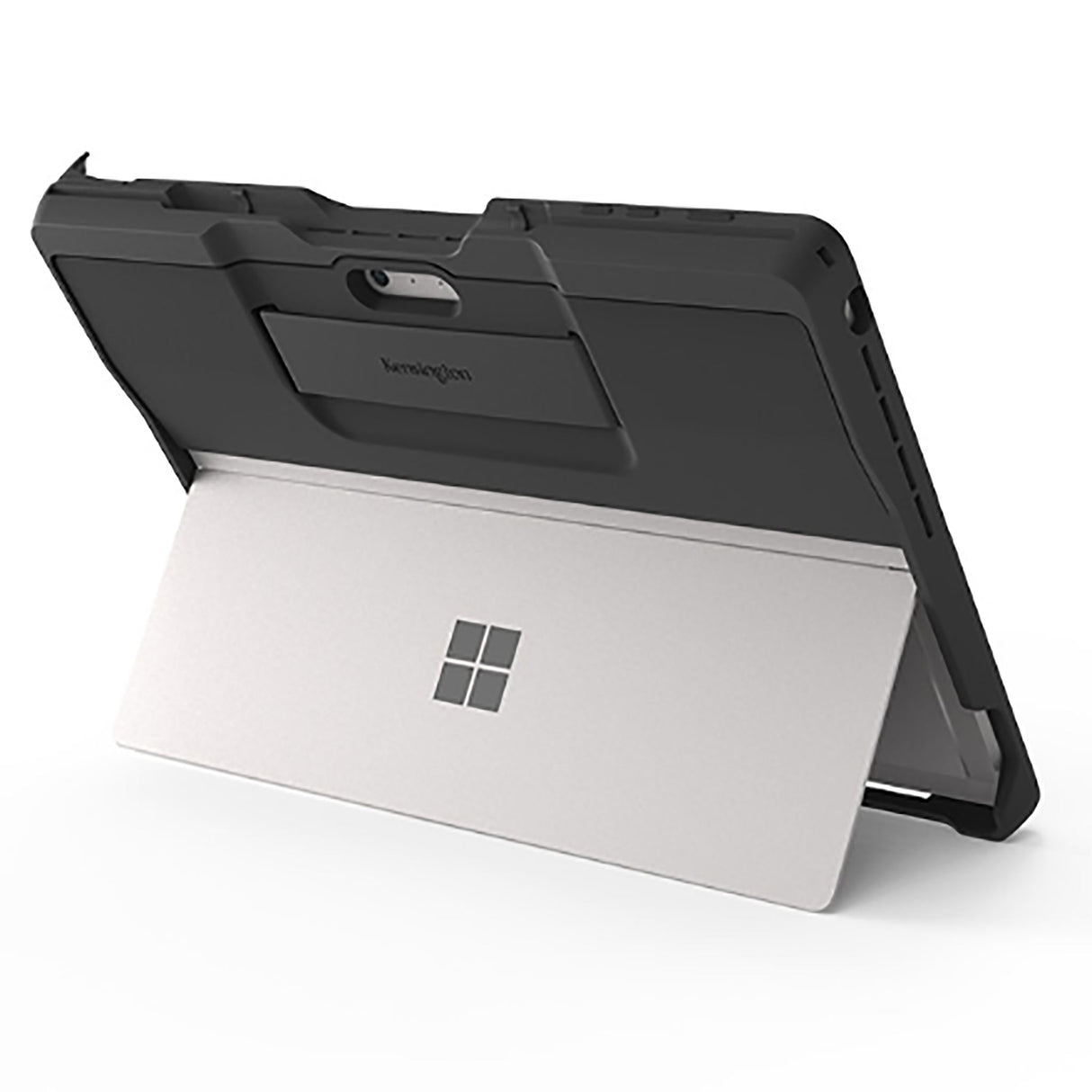 Kensington BlackBelt 2nd Degree Rugged Case for Surface Pro offers military-grade protection, hand strap, and pen storage.