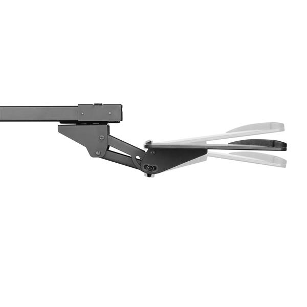 Ergonomic Under-Desk Adjustable Keyboard Tray with Wrist Rest for Comfortable Workspace