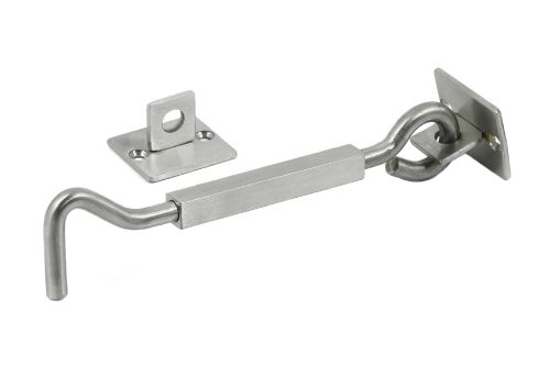 200mm Cabin Hook Square 304SS - Brushed Stainless Steel