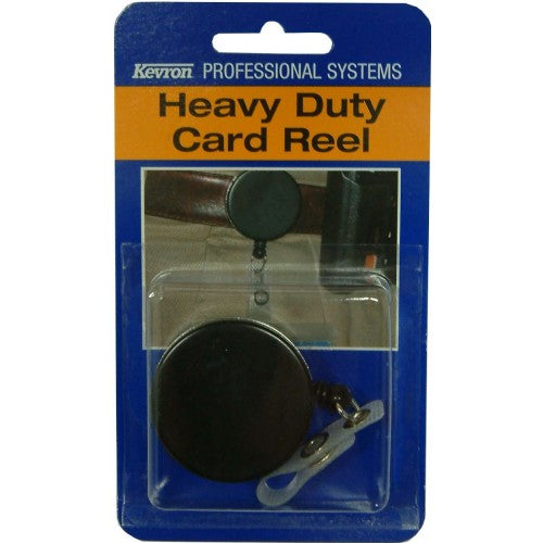 Key Reel Retracting 600mm with Belt Clip for securing keys and ID badges, featuring a smooth retractable nylon wire.