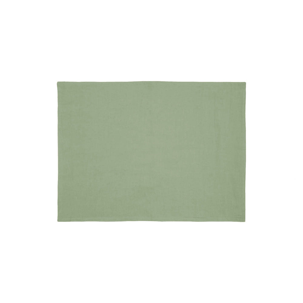 Linen Placemat 33x45cm Sage - BAMBURY