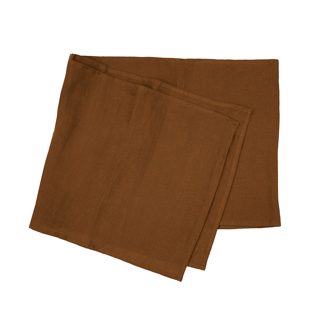 Linen Table Runner 35x180cm Hazel- Bambury