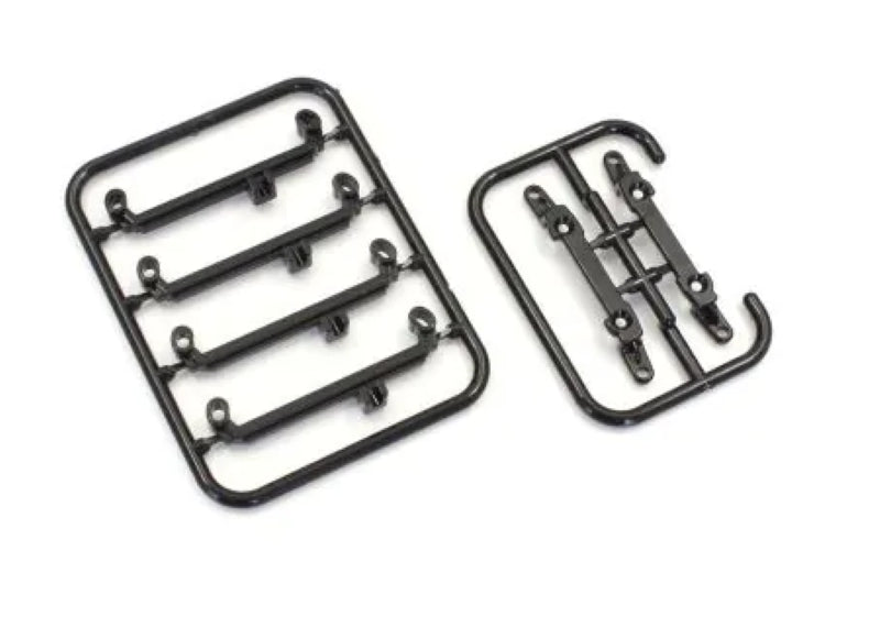 Kyosho Parts MA010/03F Setting Tie Rod Set for Mini-Z AWD, enhancing precision and performance in RC racing and drifting.