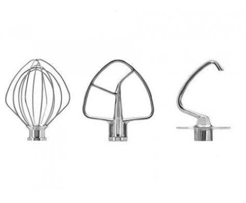 KitchenAid Beater Set for Tilt Head Mixer - 3 Pack (Stainless Steel)