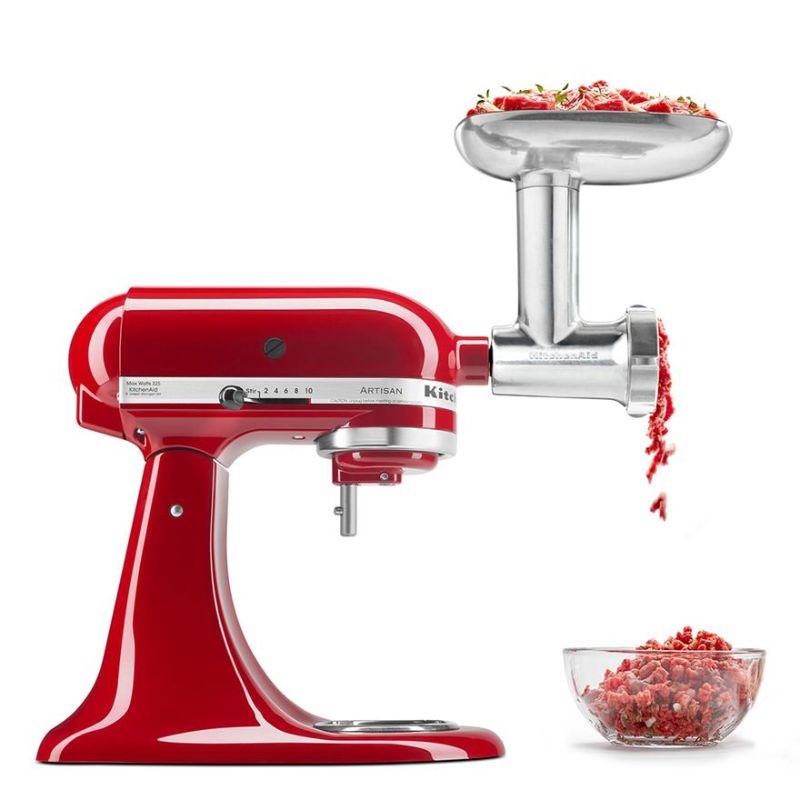 KitchenAid - Metal Food Grinder Attachment (5KSMMGA)