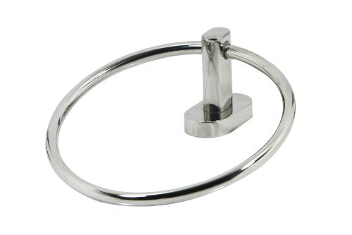 Luca Towel Ring - Brushed Stainless Steel