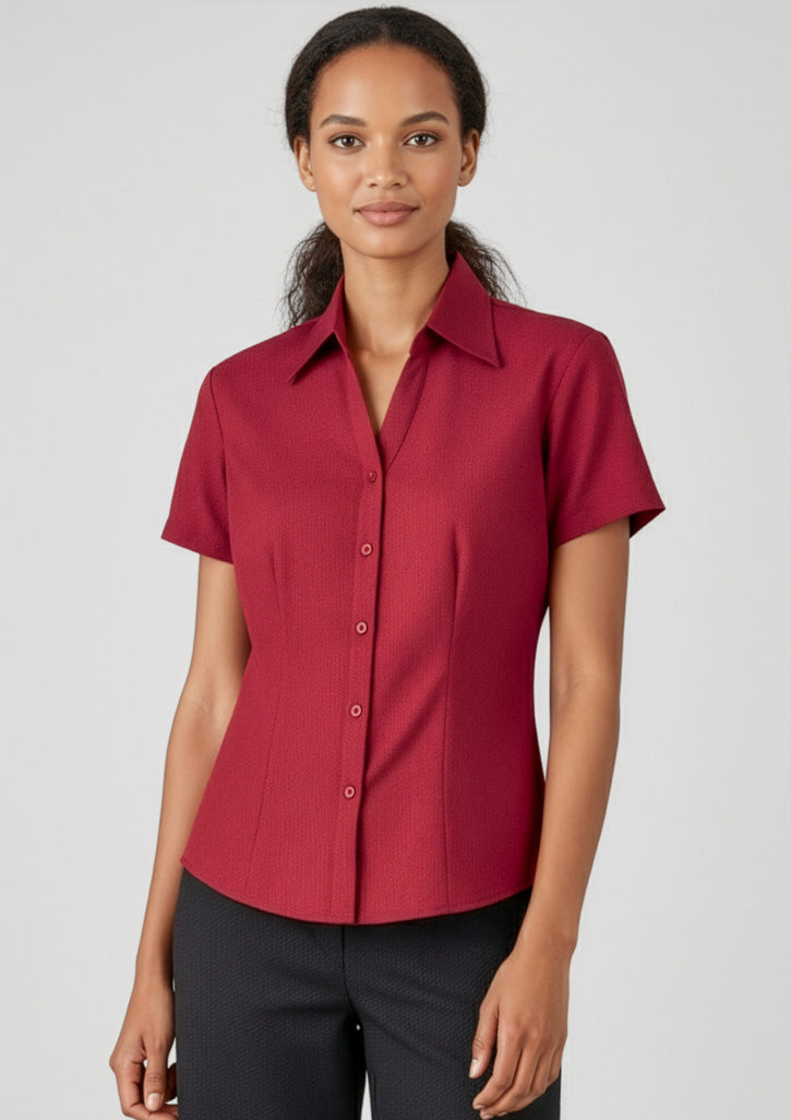 Oasis Womens Short Sleeve Shirt - Teal
