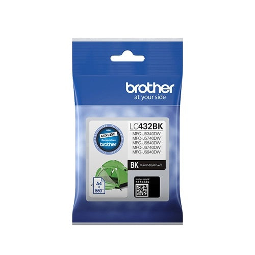 Brother LC432BK  Black Ink Cartridge