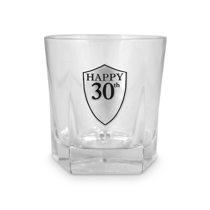 Whiskey Glass - Happy 30th Birthday