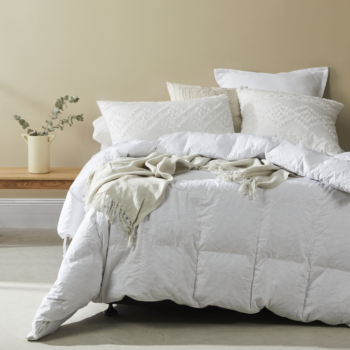 Microfibre Quilt / Duvet Inner - Logan And Mason Super King (270cm)