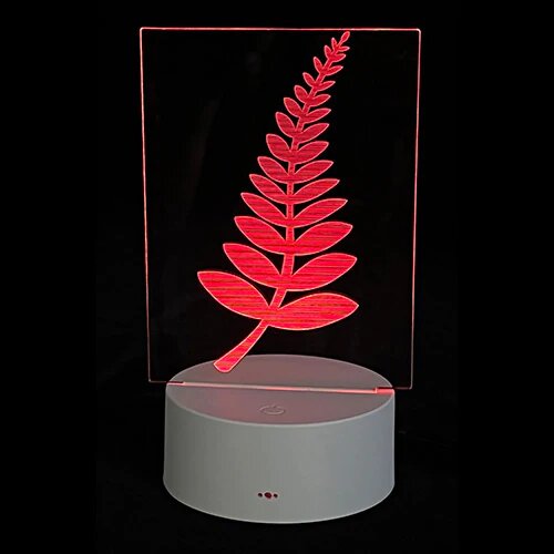 NZ Fern Logo LED Effect Light
