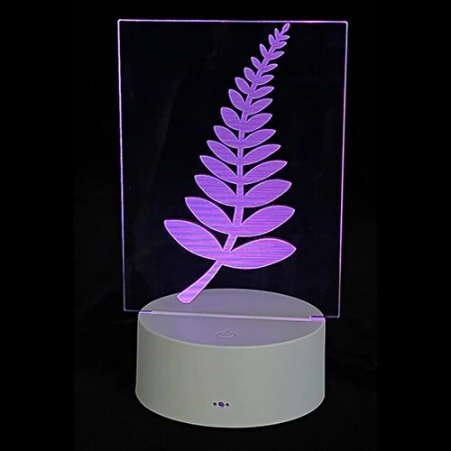 NZ Fern Logo LED Effect Light