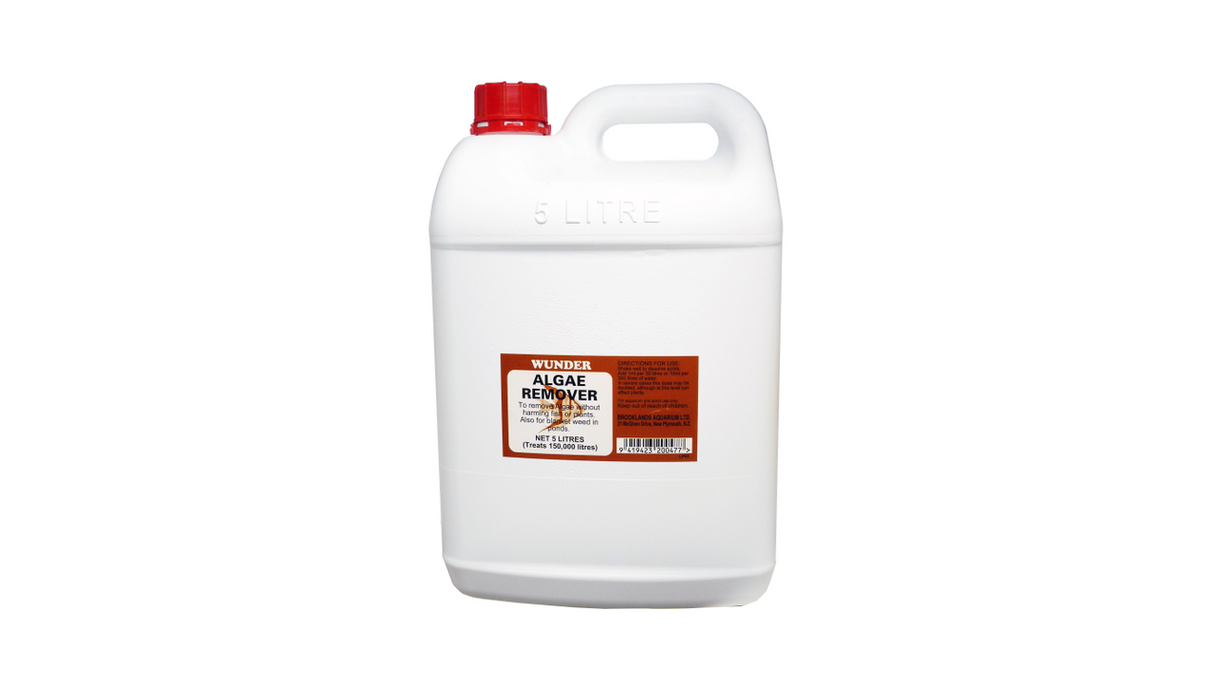 Algae Remover - 5L (Wunder) - Aquatic Medication
