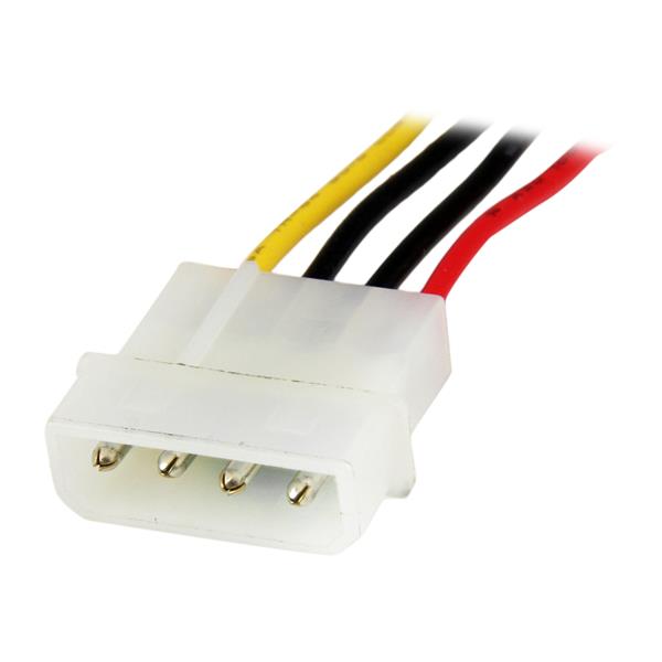 Premium 30cm Molex LP4 Power Extension Cable for seamless connectivity and tidy cable management in PCs.