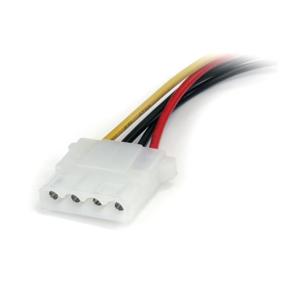 15cm SATA to LP4 power cable adapter for connecting IDE devices to SATA supplies, ideal for PC upgrades and custom builds.