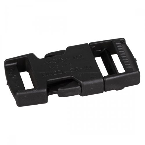 Durable 25mm nylon side release buckle for outdoor gear and DIY projects, ensuring reliable and secure fastening.