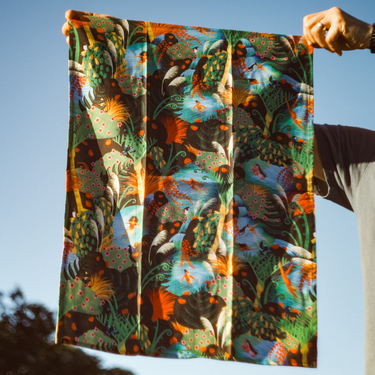 Moana Road - Whaine in Water - Tea Towel - Whaine in Water - Set of 5