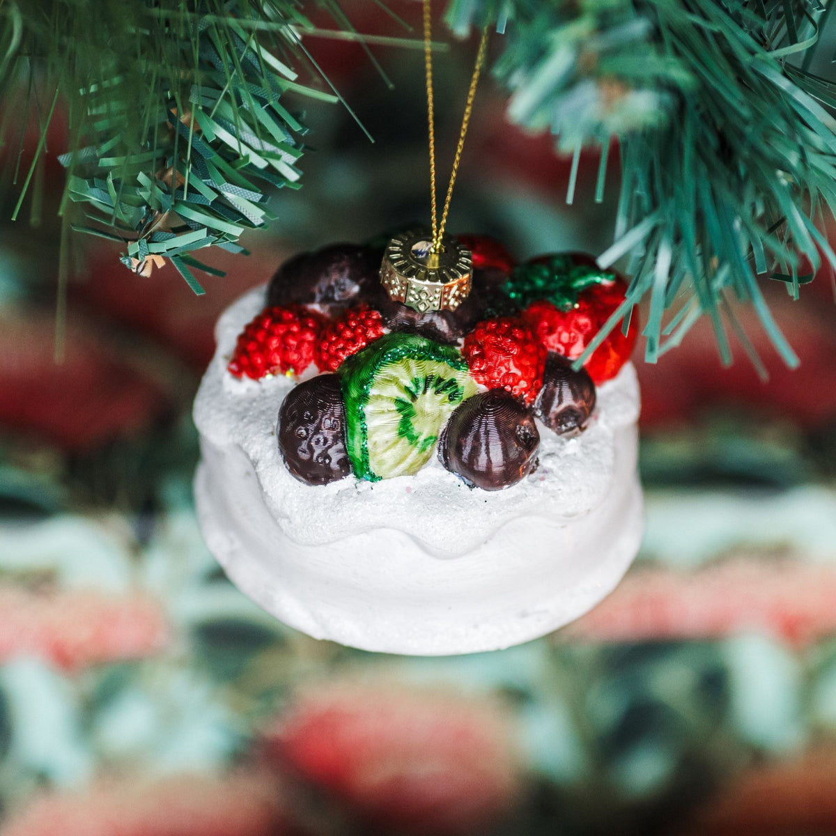 Moana Road - Glass Christmas Decoration Set - 2 units