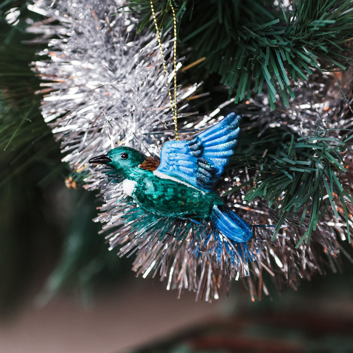 Moana Road - Glass Christmas Decoration Set - 2 units