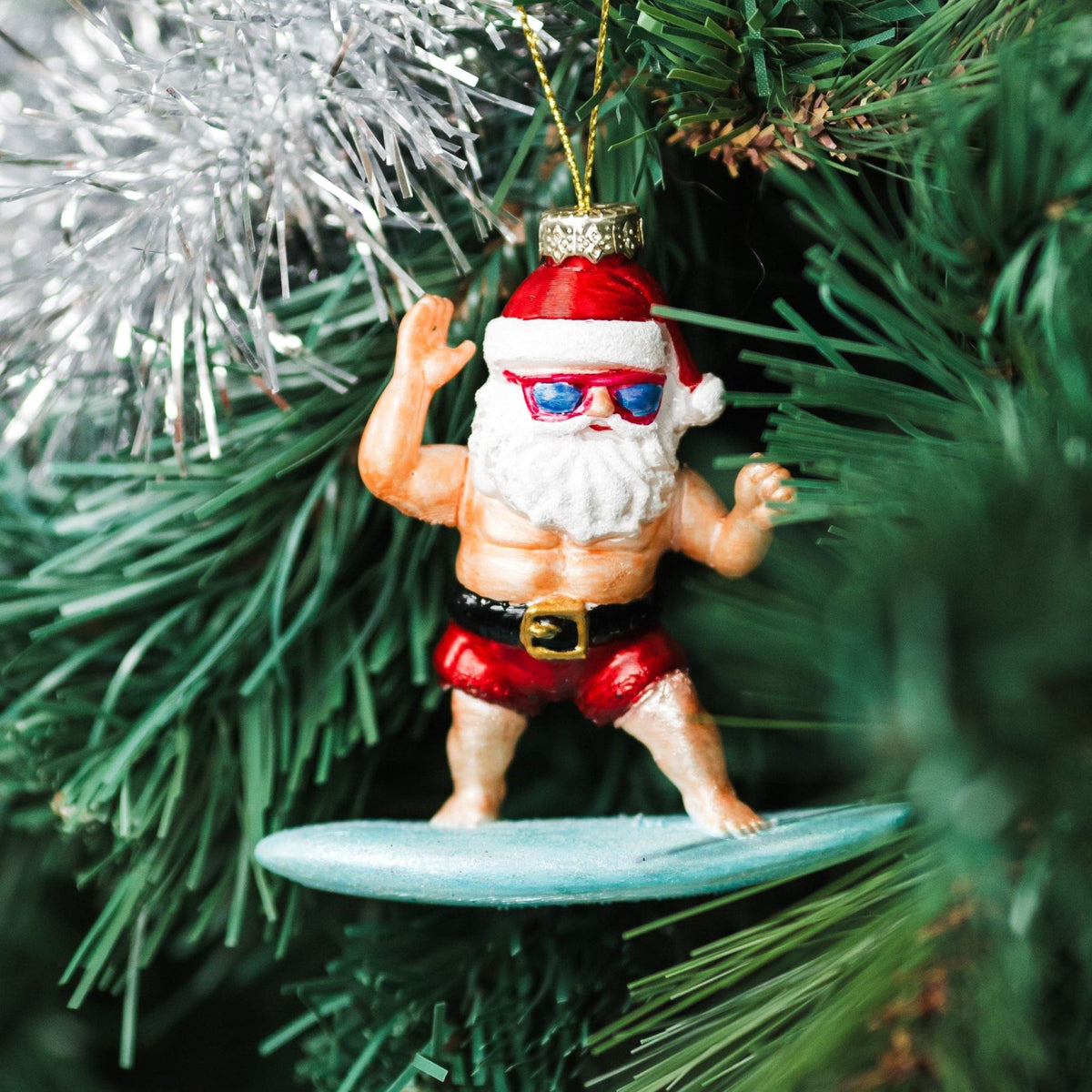 Moana Road - Glass Christmas Decoration Set - 2 units