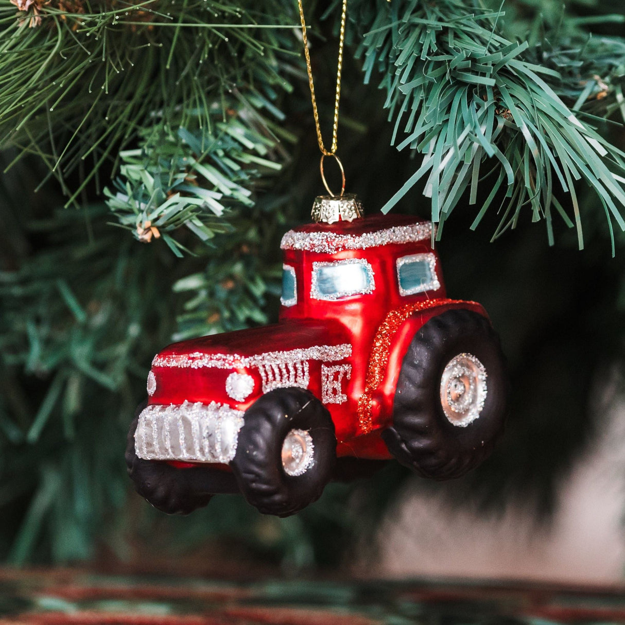 Moana Road - Glass Christmas Decoration Set - 2 units