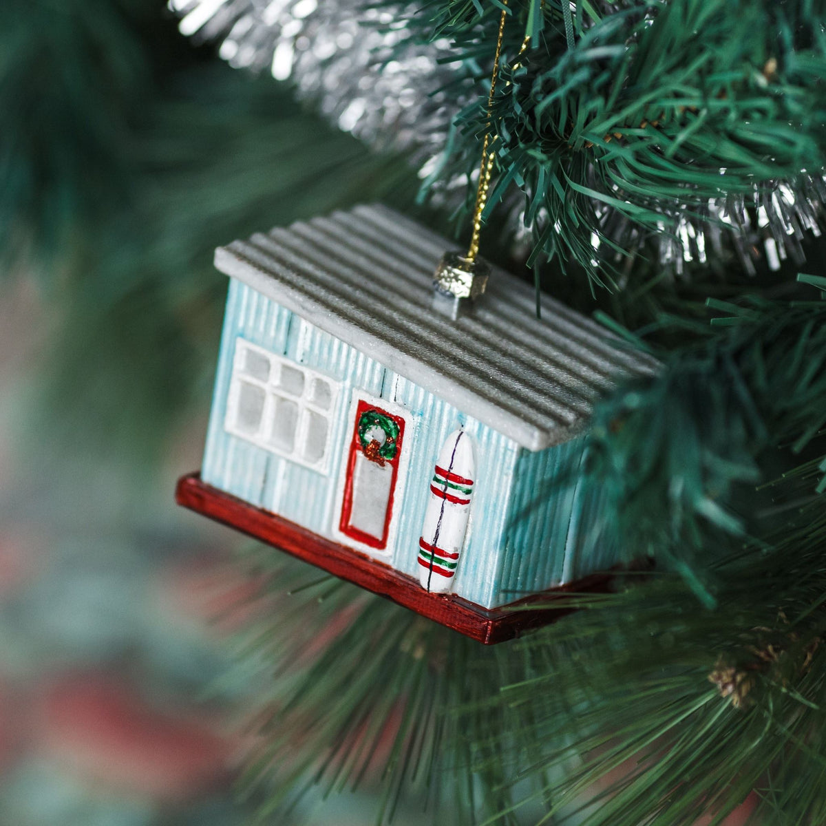 Moana Road - Glass Christmas Decoration Set - 2 units