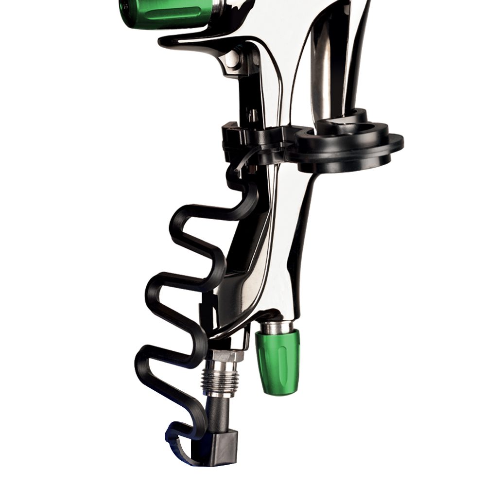IWATA GRAVITY SPRAYGUN SUPERNOVA SERIES 2 DIGITAL LS400 1.3MM LVLP + POT BASECOA