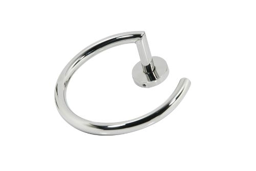 Liscio Towel Ring - Polished Stainless Steel