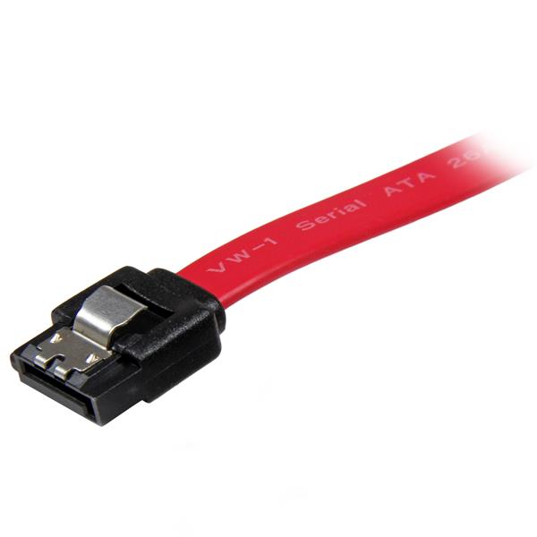 High-Speed 15cm (6in) Latching SATA Cable - Secure Connection for SATA 3.0 Data Transfer