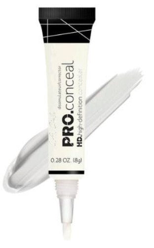 LA Girl Pro Concealer - Highlighter offers lightweight, opaque coverage for dark circles and skin imperfections, ensuring a radiant look.