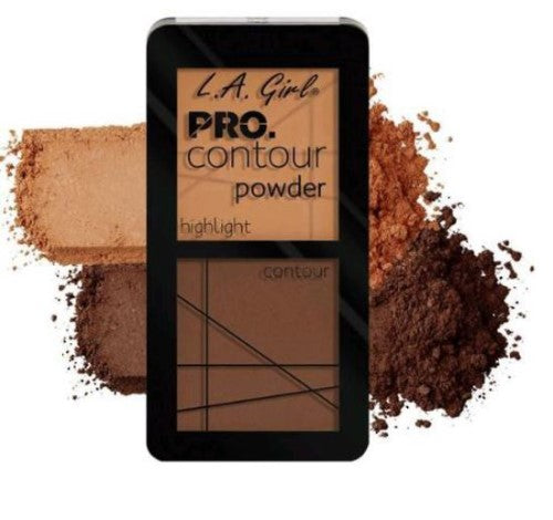 LA Girl Pro Contour Powder in Medium-Deep, designed for seamless application and natural-looking contouring for all skin tones.