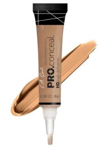 LA Girl Pro Concealer in Cool Tan offers crease-resistant, natural coverage for dark circles and skin imperfections.