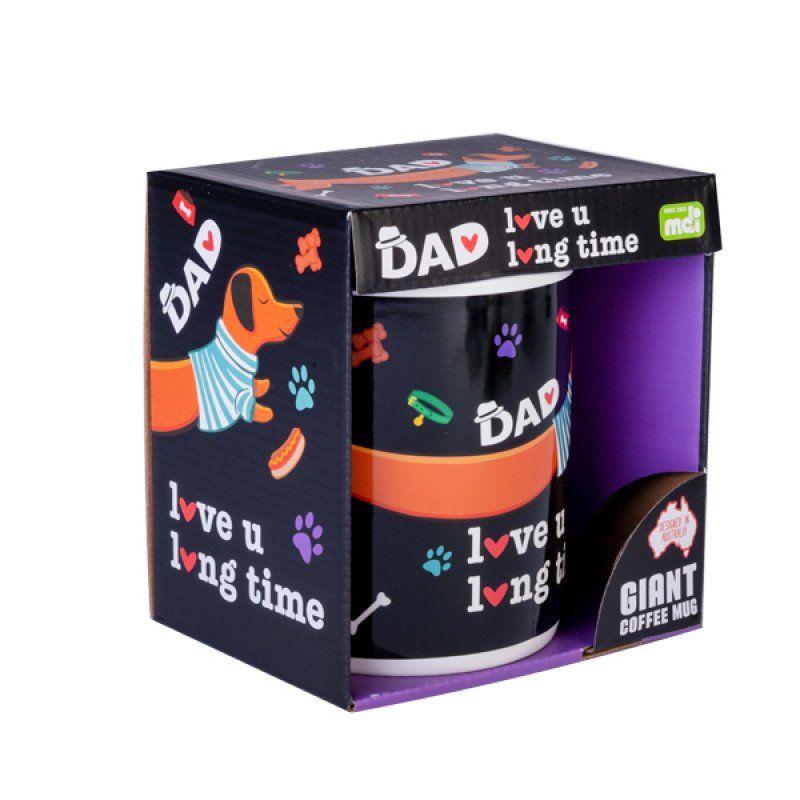 Giant Mug - Dachshund Dad (12.5cm)