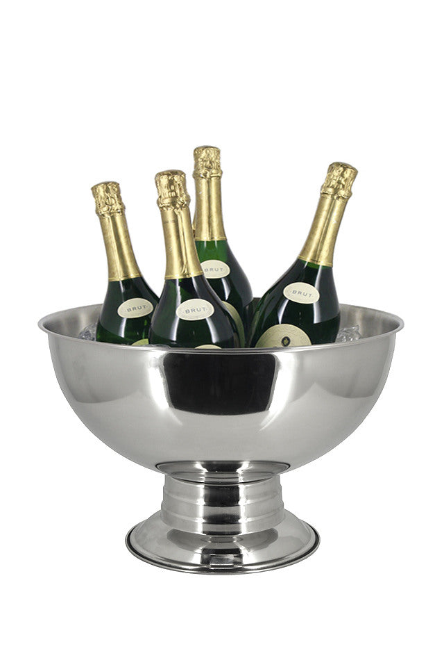 Mirror S/S Champagne Bowl - Silver